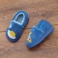 thumbnail image 4 of Little Boys Cozy Animal Themed Closed Back Slippers Winter Warm Shoes Kids Indoor Outdoor Soft Sole Non, 4 of 5