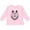 AD-Pink, variant on Tribal Wolf Head Boys or Girls Long Sleeve Toddler T-Shirt