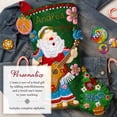 thumbnail image 3 of Bucilla Peace and Love 18 in Multicolor Felt Stocking Kit, 3 of 7