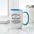 thumbnail image 4 of CafePress - World's Most Amazing Son In Law Large Mug - 15 oz Ceramic Large White Novelty Mug, 4 of 4