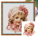 thumbnail image 1 of Hilo Algodón Bordado 11CT Muñeca Bonita Punto Cruz 50x50cm Rosa, 1 of 9