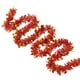 thumbnail image 2 of Guirnalda de Navidad con purpurina roja Twist metálico | Decoración de ratán de 78,7 pulgadas de largo para árbol, coronas, escaleras, barandillas, puerta, interior exterior | Adorno moderno de, 2 of 6