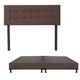 thumbnail image 1 of Box Base Cama King Size + Cabecera Bilbao Chocolate Dicasa  Bilbao Bless, 1 of 7