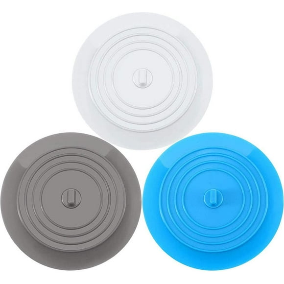 Silicone Drain Plugs Universal Tub Plugs & Kitchen Sink Plugs 6 '' Diameter Sink Plugs For Laundry & Kitchen Bathroom Sinks