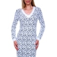 thumbnail image 3 of White Mark Universal 896-Grey-L Angora Sweater Dresss - Grey - Large, 3 of 5