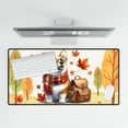 thumbnail image 4 of Welcome Fall Corgi Enjoys School Time Autumn Fall Leaves Desk Mat Full Keyboard Mouse Pad Welsh Corgi Dog Lover Gifts Idea Large Mousepad - 02013, 4 of 5