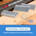 thumbnail image 3 of 2,500 PCS MEITE 16 Gauge Finish Nails, 1-1/4-Inch Length, Galvanized, Small Straight Finishing Nail, Ideal for Woodworking, Upholstery, and Framing Projects, 3 of 11
