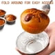 thumbnail image 5 of Fiudx Molde para Muffins de Aluminio, Desechable, Apto para Horno, Ideal para Fiestas y Eventos, 50 Unidades, 3,2 X 3,5 X 5,4 Cm., 5 of 6