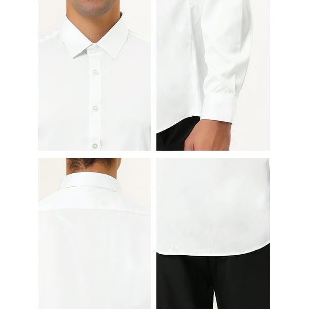 Camisa blanca hombre walmart sale