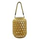 thumbnail image 2 of Decoración LED de bambú natural Garden Ligera solar Rattan Rattan Imploudre al aire libre Linterna colgante para colgantes para el patio de patio Carretero, 2 of 9
