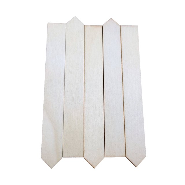 Yuarrent Palos de para manualidades, placa rectangular, adorno hecho a mano, varillas sin terminar, maestros, niños, manualidades, fabricación de Kits de decoración para fiestas Tipo corto Yuarrent HA065170-02
