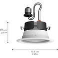 thumbnail image 2 of Focos LED inteligentes Philips Hue de 4 pulgadas, 850 lm, paquete de 6, 2 of 7