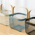 thumbnail image 7 of Multi-Functional Storage Basket Lightweight for Picnic Shopping Cabinet Decor - Haze Blue, 7 of 7