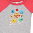 thumbnail image 4 of Inktastic Cute Planets, Kawaii Planets, Space, Cosmos, Stars Boys or Girls Baby Bodysuit, 4 of 5