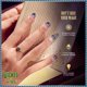 thumbnail image 3 of Uñas Postizas KISS No Ocultes Tu Magia Verde Cortas Ovaladas, 3 of 9
