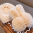 thumbnail image 6 of Busydd Baby Shoes Unisex Toddler House Slippers Winter Warm Fuzzy Slippers Casual Kids Non-Slip Cute Home Indoor Slippers 0-12 Years, 6 of 6