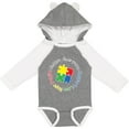 thumbnail image 3 of Inktastic Autism Awareness Circle Boys or Girls Long Sleeve Baby Bodysuit, 3 of 5