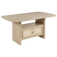 thumbnail image 3 of Kailani 8-piece Counter Dining Set with Cabinet Beige Oak, 3 of 20