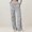 Grey, variant on Wide Leg Lounge Pants for Women Black Pants Women Elastic Waist Drawstring Pants Pull on Pants Summer Clothes