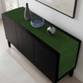 thumbnail image 5 of Solid Dark Green Table Runner 72 Inches Long, Retro Minimalism Abstract Denim Texture Kitchen Coffee Dining Table Decoration for Home Party Birthday Wedding Home Decor 16x72 Inches, 5 of 8
