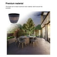 thumbnail image 3 of Advancent Maceta de loto para decoración del hogar, accesorios grandes decorativos para el hogar, patio, drenaje de orificio interior, suministros de Jardín y Patio 300 agujeros Advancent HA084151-03, 3 of 6