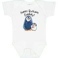 thumbnail image 3 of Inktastic Happy Birthday, Daddy Cute Penguins Boys or Girls Baby Bodysuit, 3 of 5