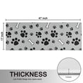 thumbnail image 5 of Kitchen Rugs Sets Of 2,Paw Prints and Bones Anti Fatigue Kitchen Mat Rugs Non Slip Washable,Decorative Kitchen Floor Mats for Kitchen,Sink,Laundry,17"X47", 5 of 5