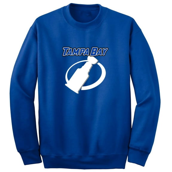 BLUE Lightning Stanley Cup Champions Crew Neck Sweatshirt ADULT