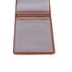 thumbnail image 4 of Cartera unisex delgada, impermeable, de piel sintética PVC, organizador para billetes y efectivo. Ideal para conducir. marrón, 4 of 8