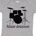 thumbnail image 4 of Inktastic Future Drummer Boys or Girls Baby Bodysuit, 4 of 5