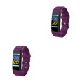 thumbnail image 4 of Bearachild Electronic Bracelet Adult Waterproof Pressure Pedometer Screen Smart Strap Watch Adjustable Running Wristband 0.96inch Violeta 2Conjunto, 4 of 6
