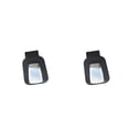 thumbnail image 1 of Sidaley Soporte para gafas de coche, organizador de visera para automóvil, colgador de gafas con Clip, almacenamiento creativo, componentes fáciles de Fibra de carbon 2piezas Sidaley CBP344399, 1 of 5