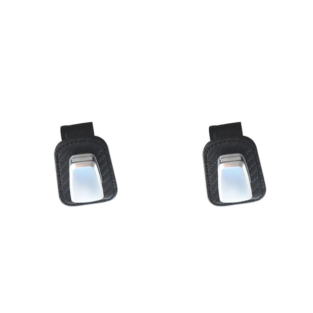 Sidaley Soporte para gafas de coche, organizador de visera para automóvil, colgador de gafas con Clip, almacenamiento creativo, componentes fáciles de Fibra de carbon 2piezas Sidaley CBP344399