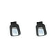 thumbnail image 1 of Sidaley Soporte para gafas de coche, organizador de visera para automóvil, colgador de gafas con Clip, almacenamiento creativo, componentes fáciles de Fibra de carbon 2piezas Sidaley CBP344399, 1 of 5