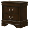 thumbnail image 4 of Louis Philippe 2-drawer Nightstand Cappuccino, 4 of 11