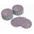 thumbnail image 3 of Inkdotpot Pack Of 100 Made With Love Wedding Favor Paper Tags Craft Real Gold Foil Hang Tags, 3 of 6