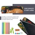 thumbnail image 5 of Honeii Sleeping Cat Flowers Pattern Pencil Case, Pencil Pouch, Pencil Case Small, Pencil Pouch Aesthetic, PVC Pencil Pouch, Pencil Bag, Makeup Pouch, 5 of 7