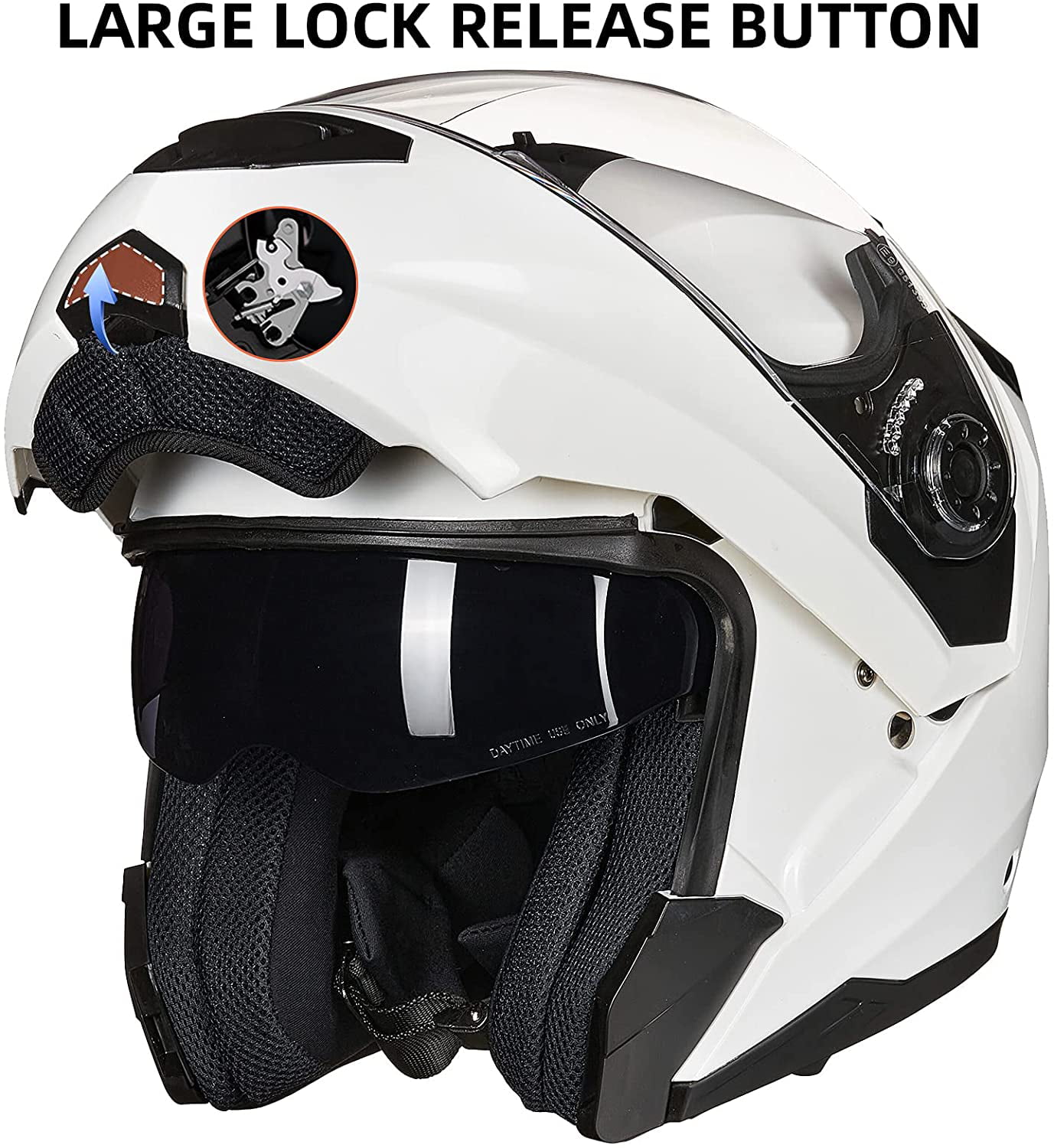ILM Flip Up Full Face Modular Motorcycle Helmet for Adults Men Women Cascos  para Motos Street Bike Motocross Helmet DOT 115