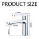 thumbnail image 4 of Mezclador de lavabo de latón, grifo de lavabo de un solo orificio, lavabo de baño, agua caliente y fría SZz82pQGd7Z, 4 of 5