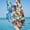Multicolor, variant on Yika Beach Blankets Beach Towel Microfiber Beach Towel Super Lightweight Colorful Bath Towel Sandproof Beach Blanket Multi-Purpose Towel For Travel Swimming Pool 30x60