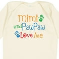 thumbnail image 4 of Inktastic Mimi and Pawpaw Love Me Boys or Girls Long Sleeve Baby Bodysuit, 4 of 5