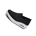 thumbnail image 2 of Minnieouse Mocasines Fly Weave para mujer, zapatos para caminar al aire libre, zapatos planos duraderos ligeros, zapatos calados informales de Calzado Negro cuarenta, 2 of 6