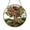 Acrylic 3.5 Inch, variant on Stained Glass Treehouse Suncatcher with Squirrels, Woodland Cabin Window Decor, Cozy Nature Light Catcher Gift