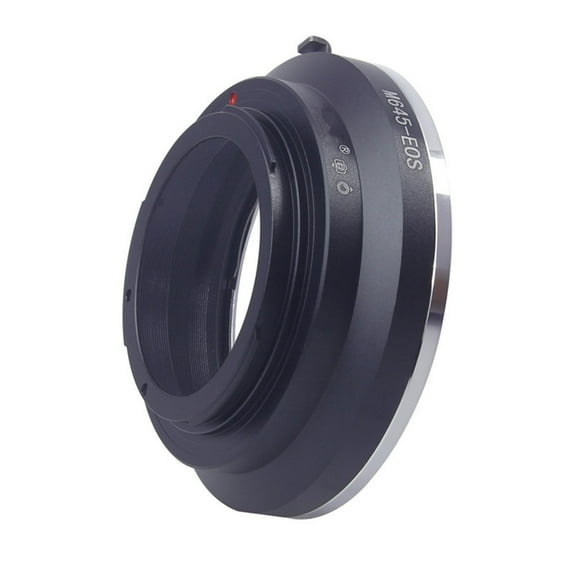 For Canon EOS EF EF-S Cameras Mamiya 645 Lens Adapter Manual Mode, Infinity Focus, Smooth Lens Operation