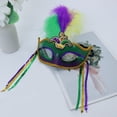 thumbnail image 3 of TINZ Elegant Carnival For Sparkling Delicate Lace Half Face Masquerade Party, 3 of 4