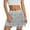 A-Grey441, variant on XIAONU Women's Fringe Mini Skirt Tiered Layered Fringe Skirt Breathable Dancewear Mini Skirt