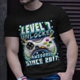 thumbnail image 2 of 7Th Birthday Gamer 7 Years Old Bday Boy Seven Son TShirt, 2 of 6