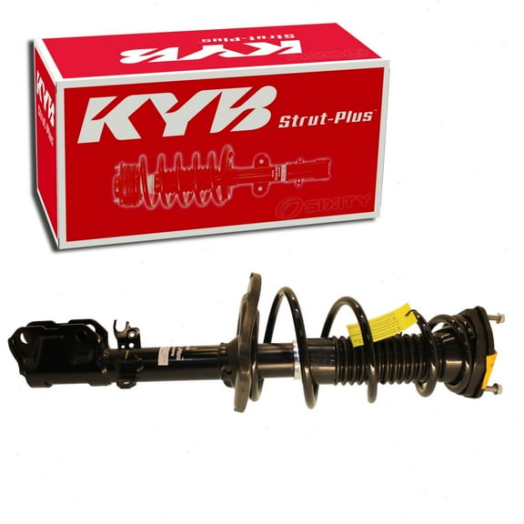 Rear Left Strut & Coil Spring compatible with Toyota Camry 2.5L 3.5L L4 V6 2012-2014