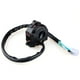 thumbnail image 4 of Interruptor De Manillar De La Motocicleta Lado Izquierdo 7/8 Pulgadas ABS De Aluminio De Aluminio Cuerte De HI HO Controles De Haz Para 12V DC Manimentario Universal, 4 of 7