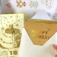 thumbnail image 6 of 3D Birthday Card Birthday Invitation Happy Birthday Card with Envelope for Women Men Husband Wife Children Anniversaries, 6 of 7